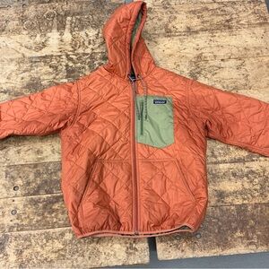 Patagonia Quilted Jacket in Olive Green
